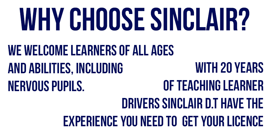 Welcome learners of all ages and abilities, Learn to drive now!